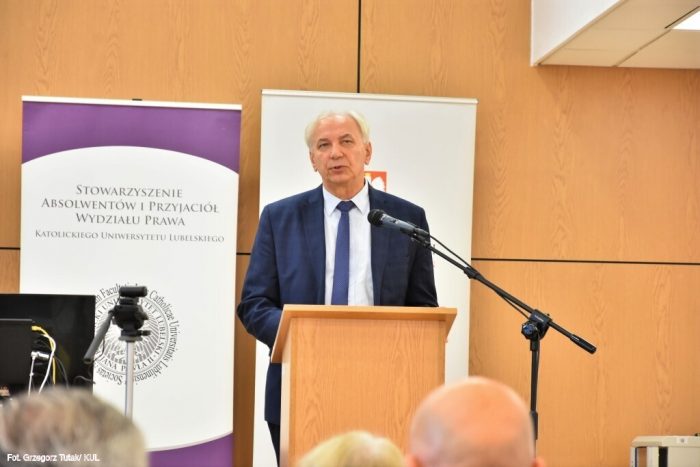 Prof. dr hab. Cezary Sławiński , czł. koresp. PAN, prezes Oddziału PAN w Lublinie